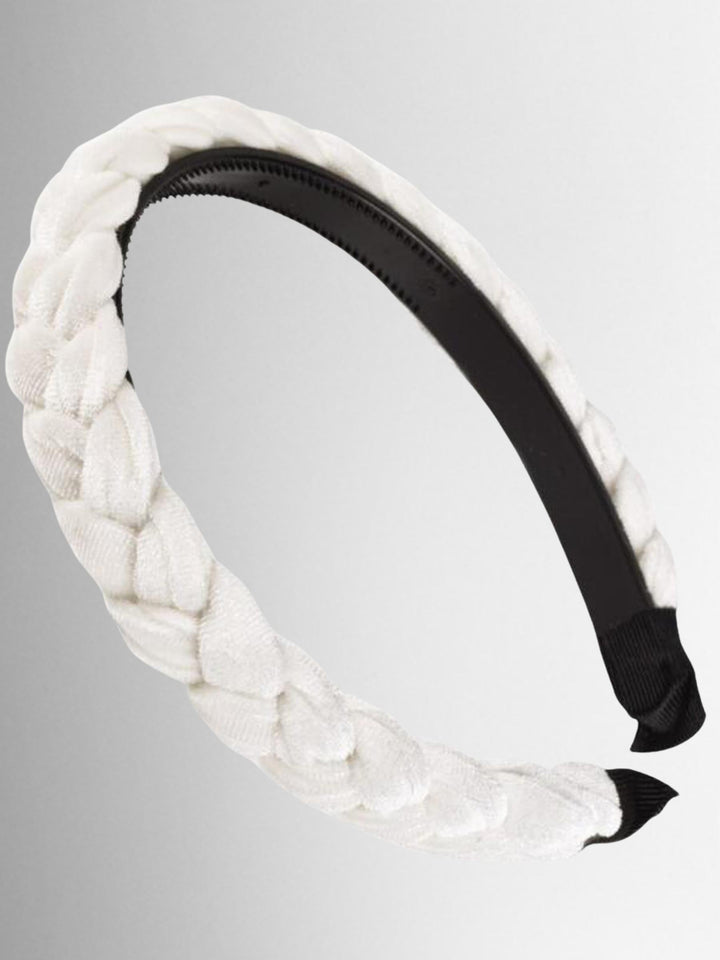 Cute Fashion Accessories | Girls and Women's Velvet Braided Headband