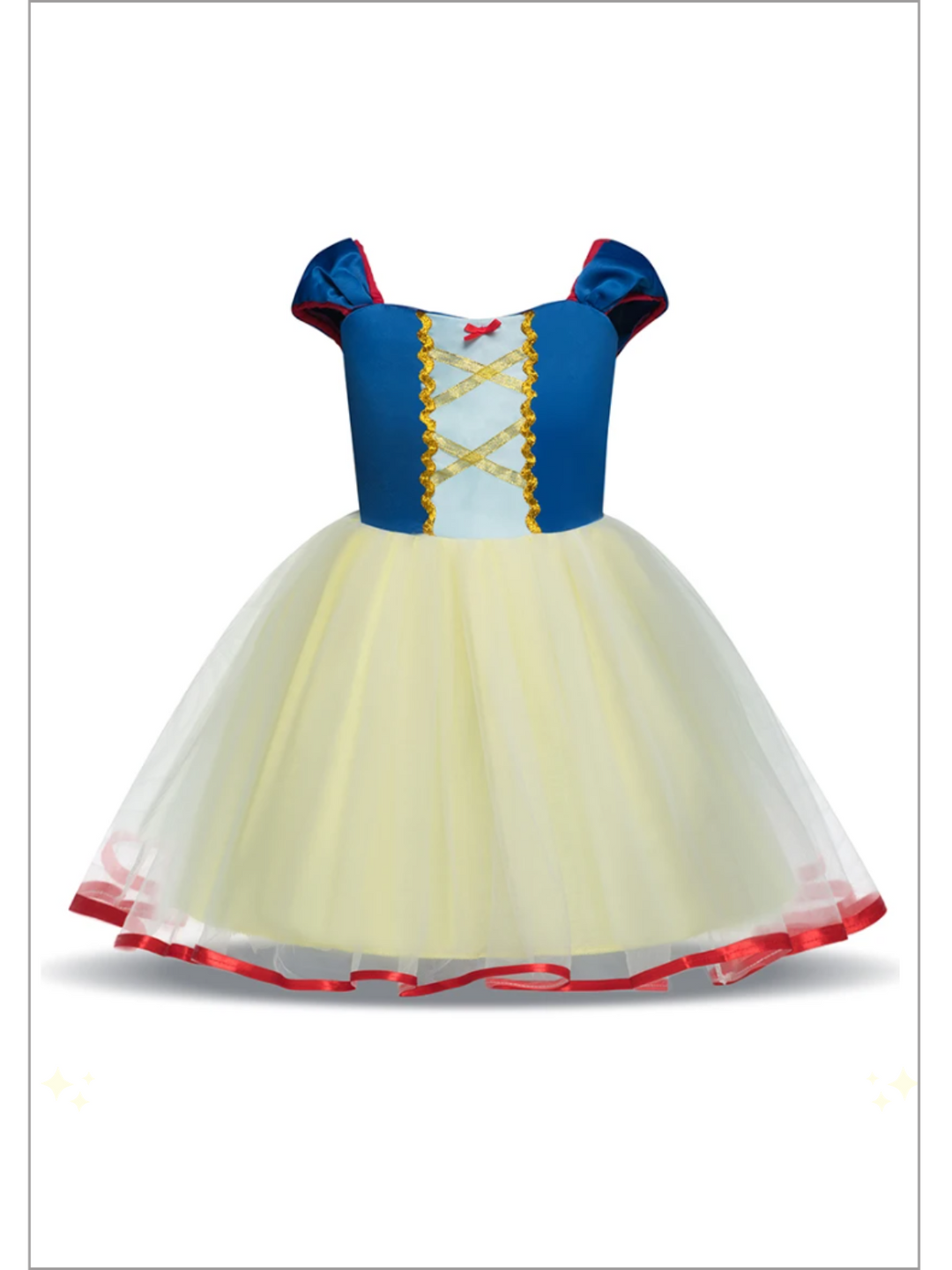 Mia Belle Girls Princess Inspired Dress | Princess Dress Up