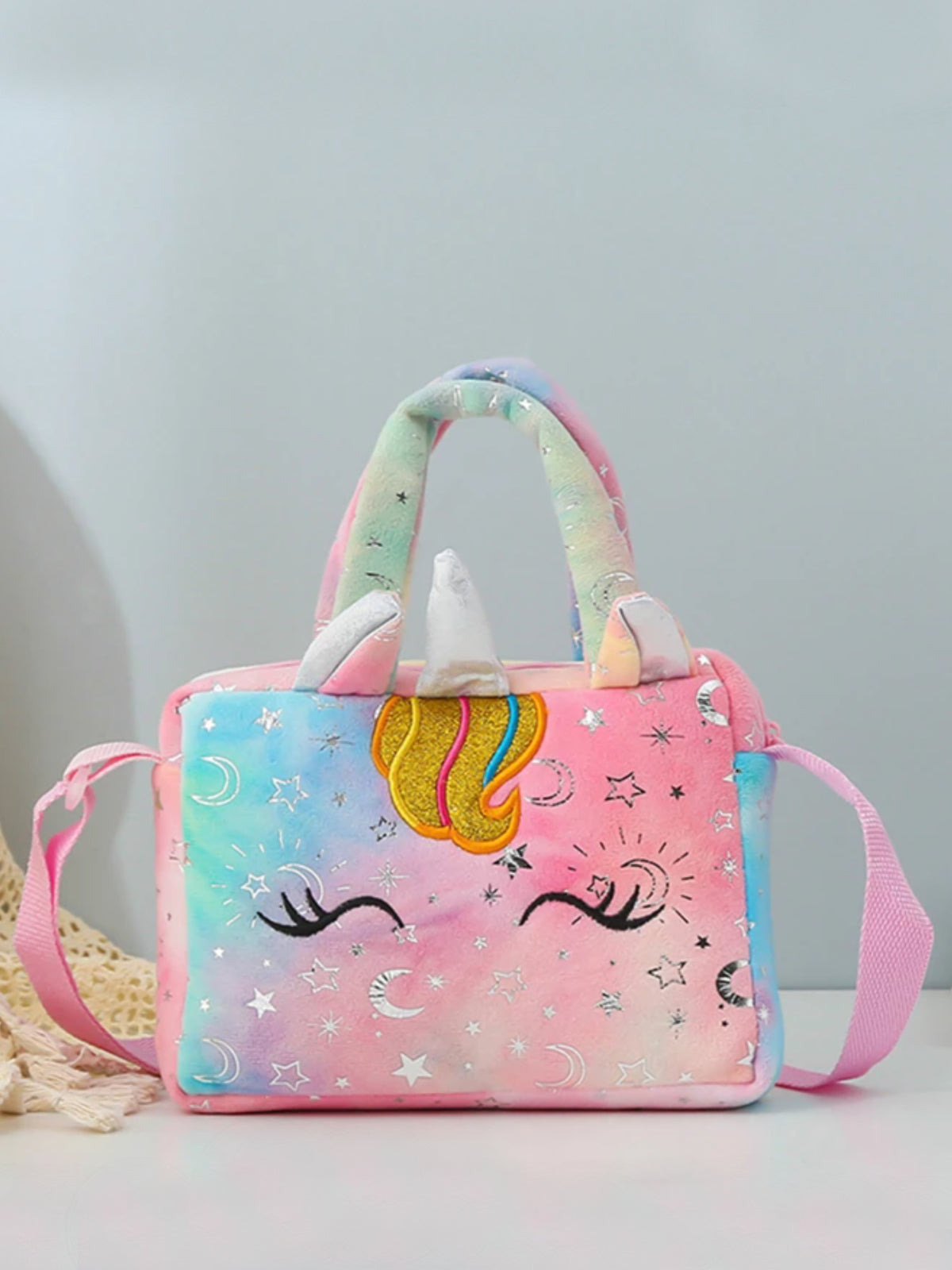 Out For Strolls Multicolor Unicorn Bag Mia Belle Girls