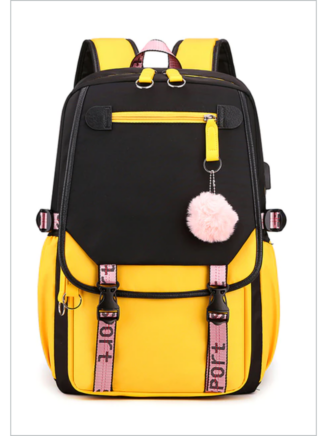 Back To School Accessories | USB Port Backpack | Mia Belle Girls