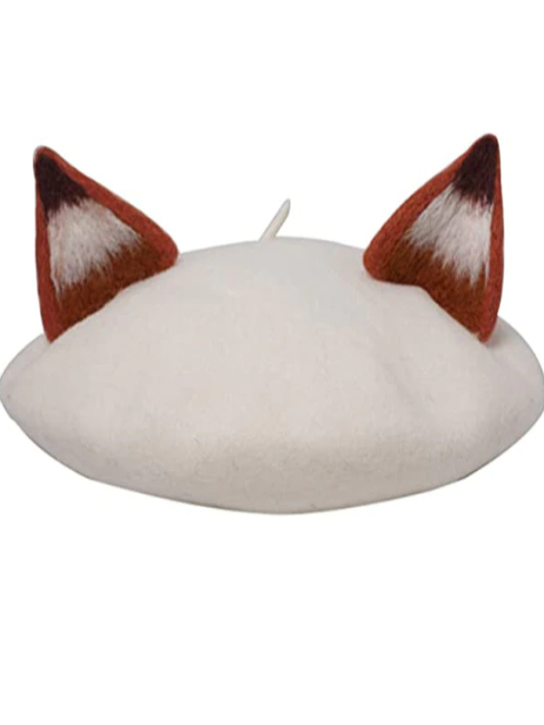 Girls Fox Ear Beret - Mia Belle Girls