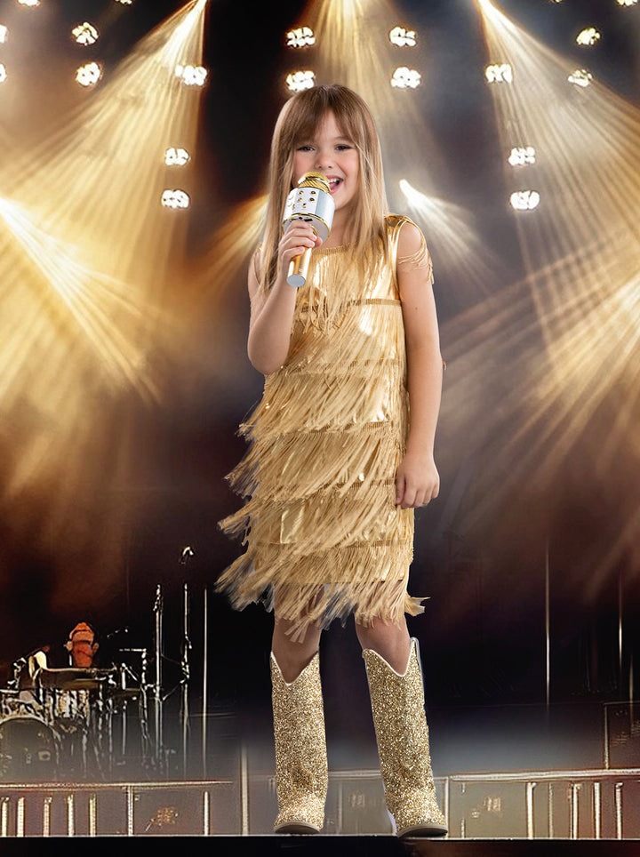 Taylor Fearless Fringe Costume Dress