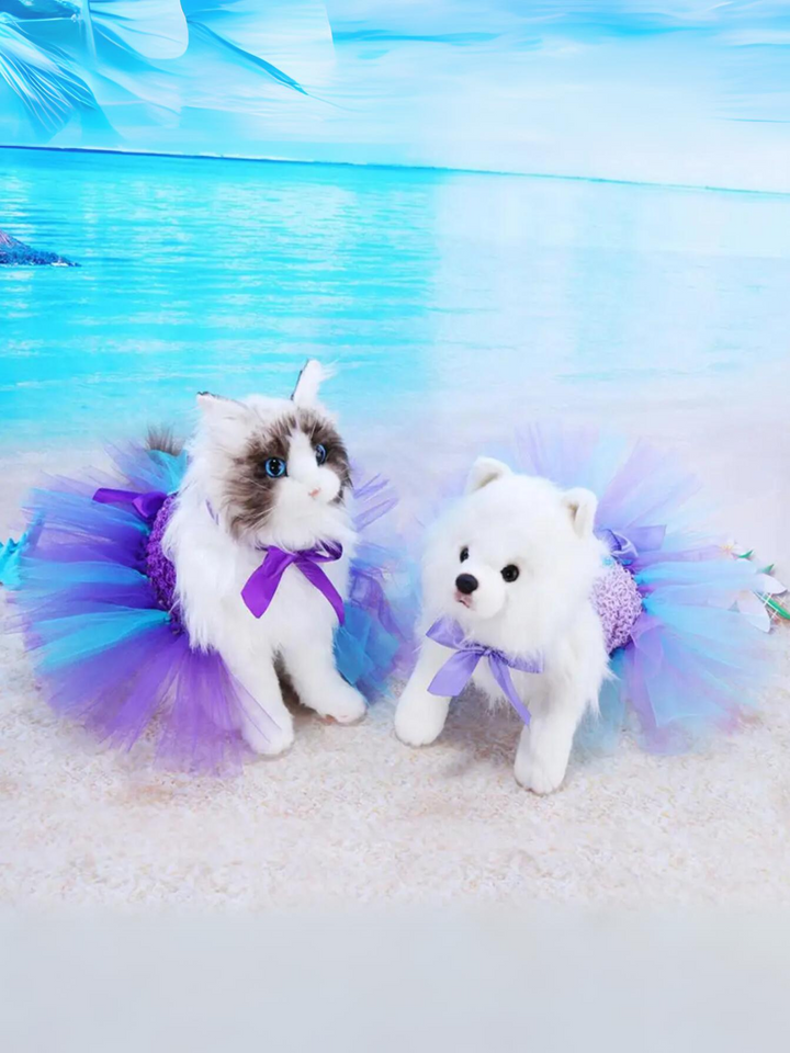 Dog Mermaid CuteTutu Dress Halloween Costume