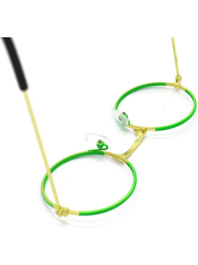 Halloween Accessories | Mirabel Green Prop Glasses | Mia Belle Girls