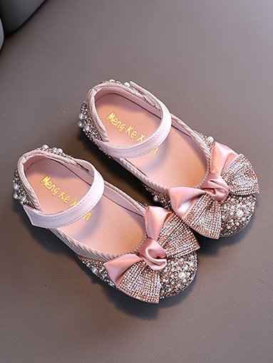 Mia Belle Girls Rhinestone Ballet Flats | Shoes By Liv and Mia