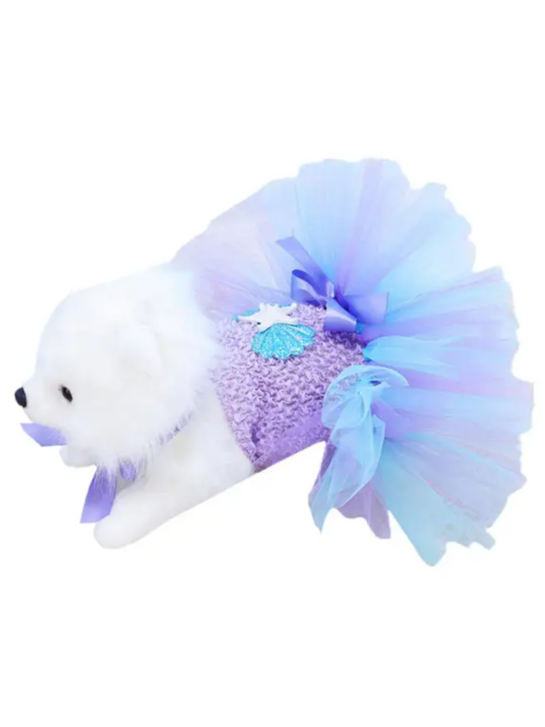 Dog Mermaid CuteTutu Dress Halloween Costume