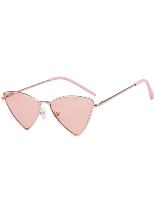 Girls cat eye sunglasses pink-dusty pink-red-silver-blue-brown-black