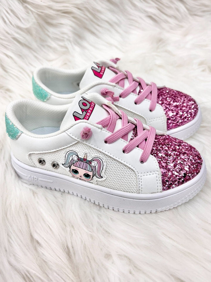 L.O.L. SURPRISE! Unicorn Glitter Sneakers | Little Girls Shoes