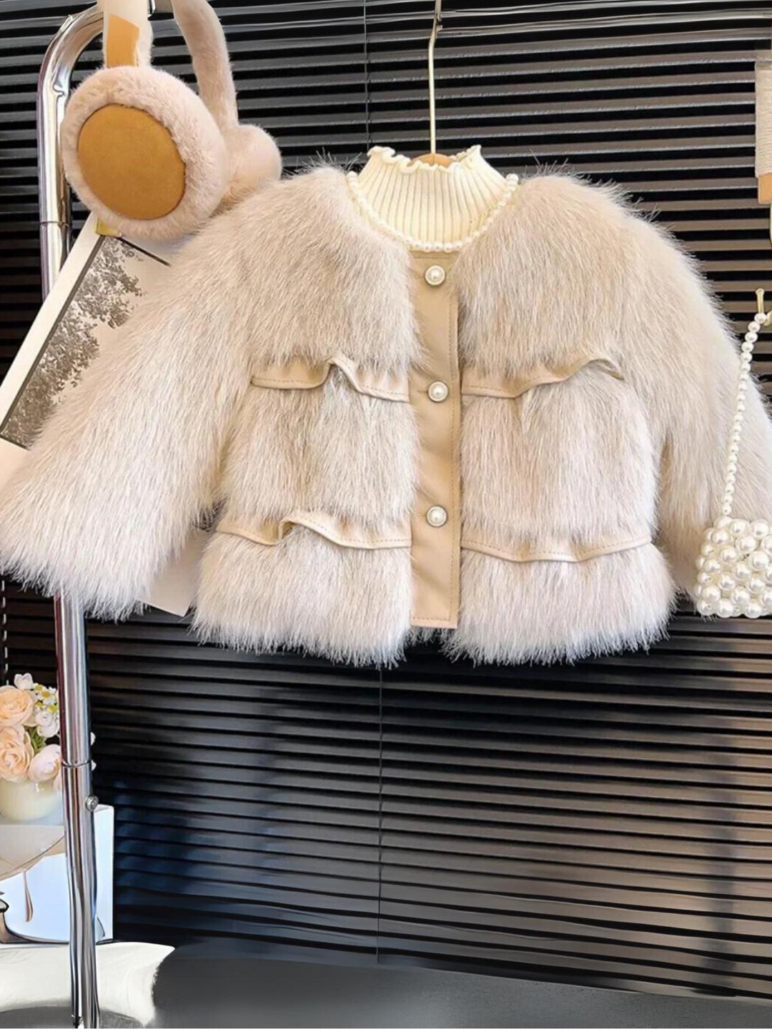 Cozy Style Faux Fur Warm Jacket