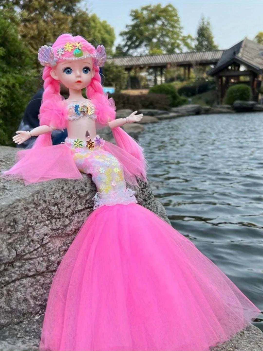 Enchanting Mermaid Doll - Available in 7 Colors