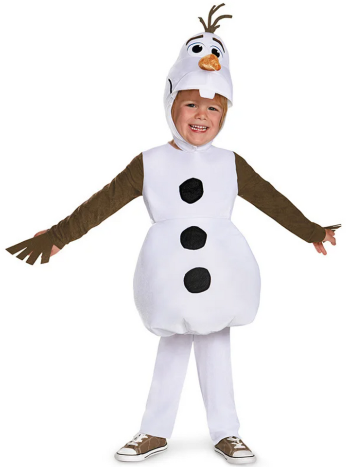 Adorable Snowman-Inspired Kids Halloween Costume