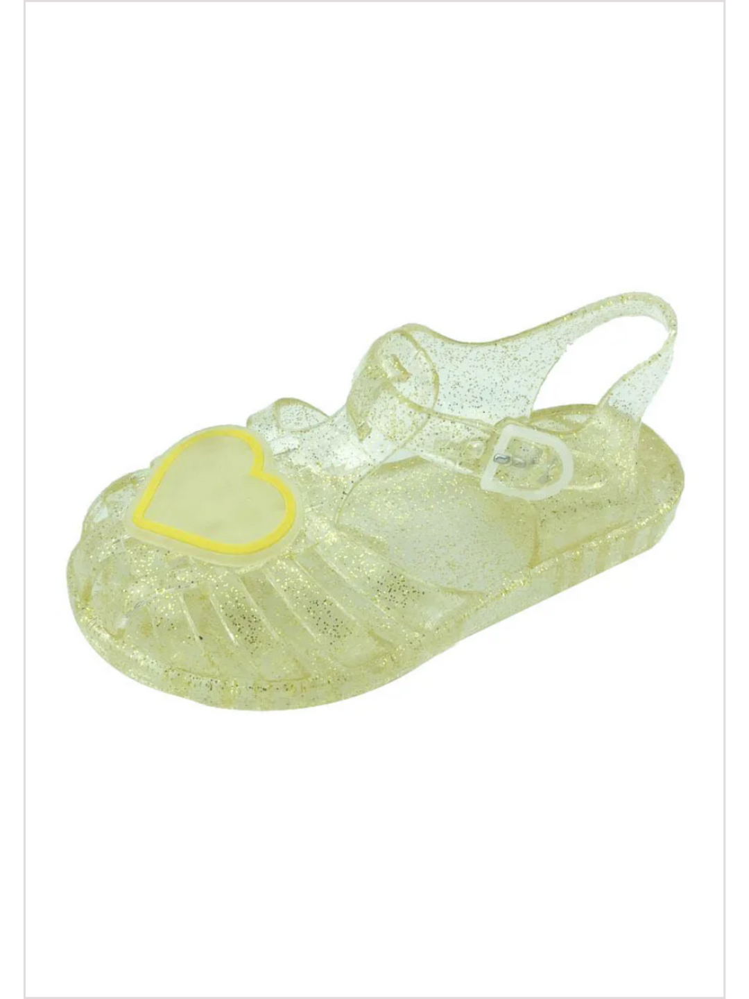 Girls Jelly Heart Sandals | Mia Belle Girls Shoes by Liv And Mia