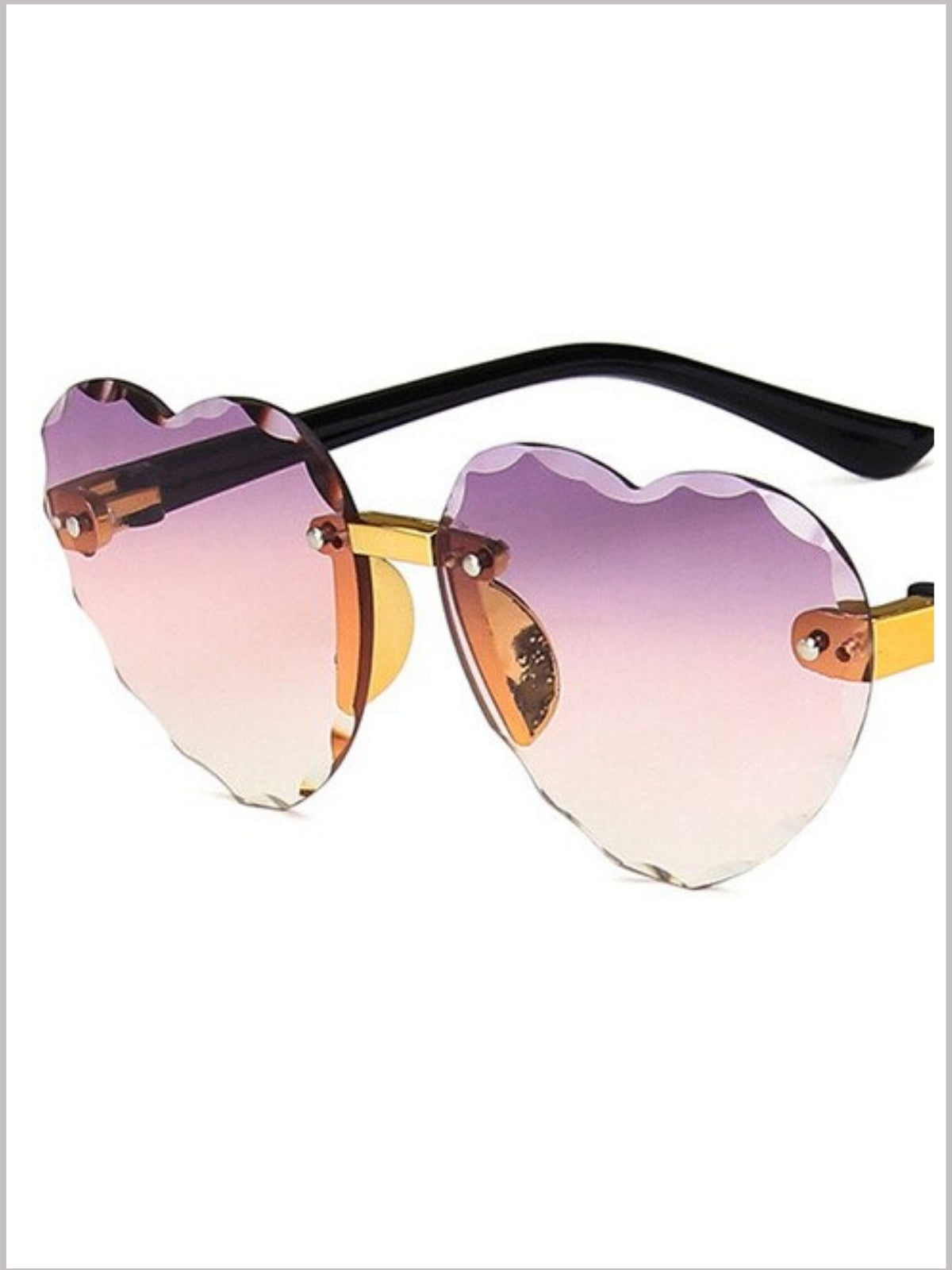 Keep Her Special Heart Lens Sunglasses Mia Belle Girls