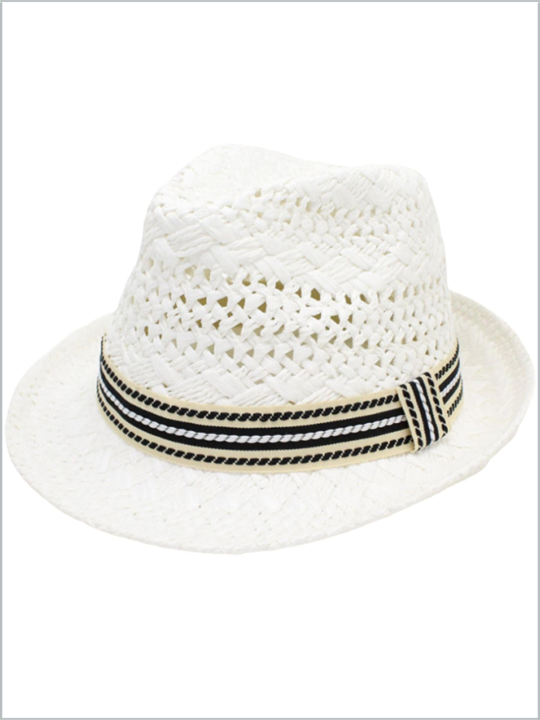 Girls Fedora Straw Hat