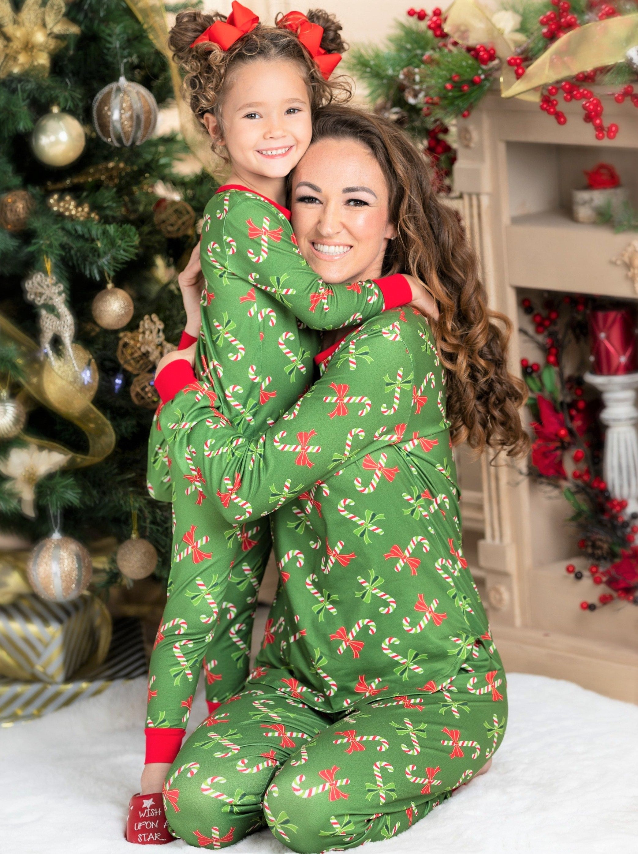 Sweethoney Christmas deals Mommy & me matching pjs