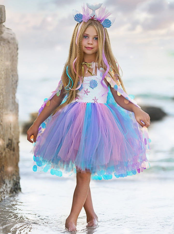 Mermaid Unicorn Costume | Girls Halloween Costumes - Mia Belle Girls