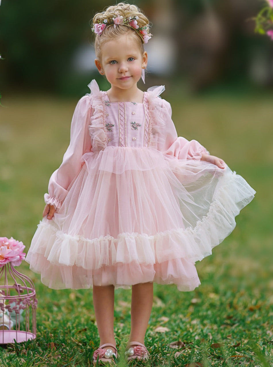 Ruffled Princess Tutu Dress