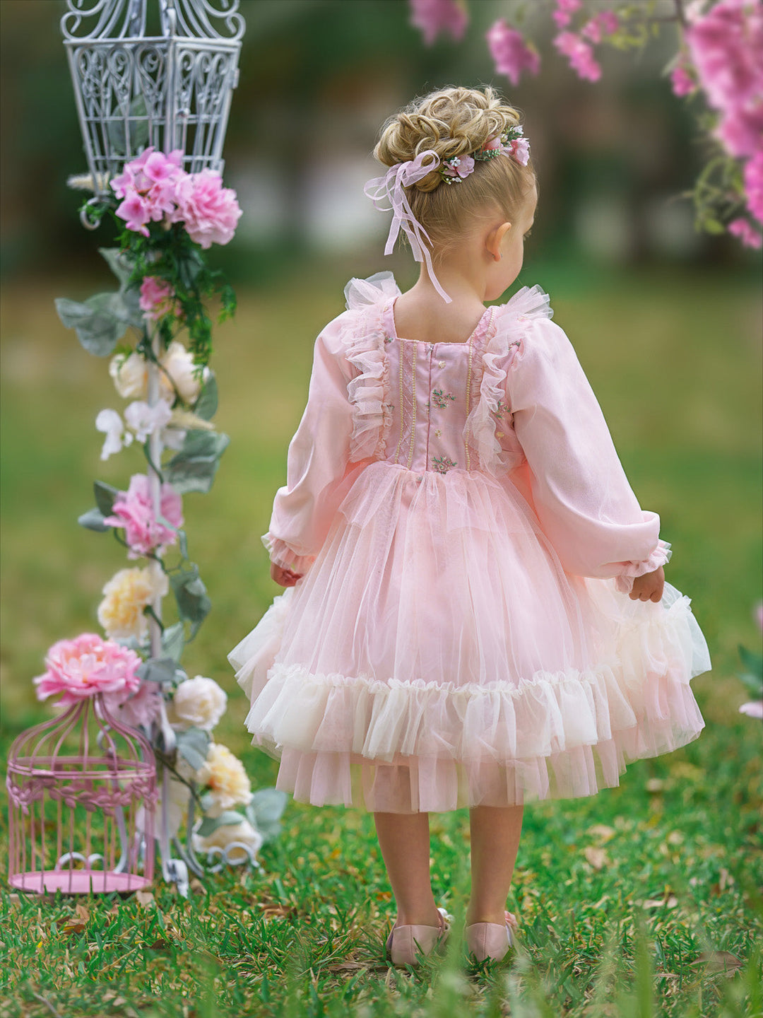 Charming Day Ruffled Tutu Dress