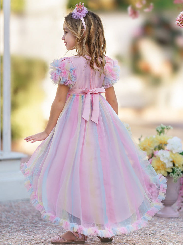 Pink Hi-Lo Dress