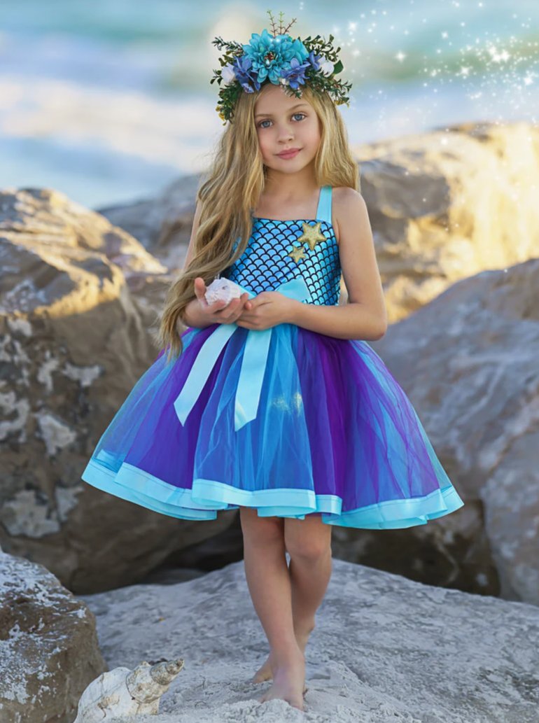 Mermaid Dazzle Tutu Dress