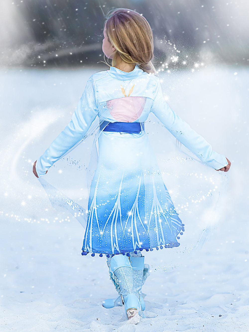 Girls Halloween Costumes | Frozen Inspired Dress | Mia Belle Girls