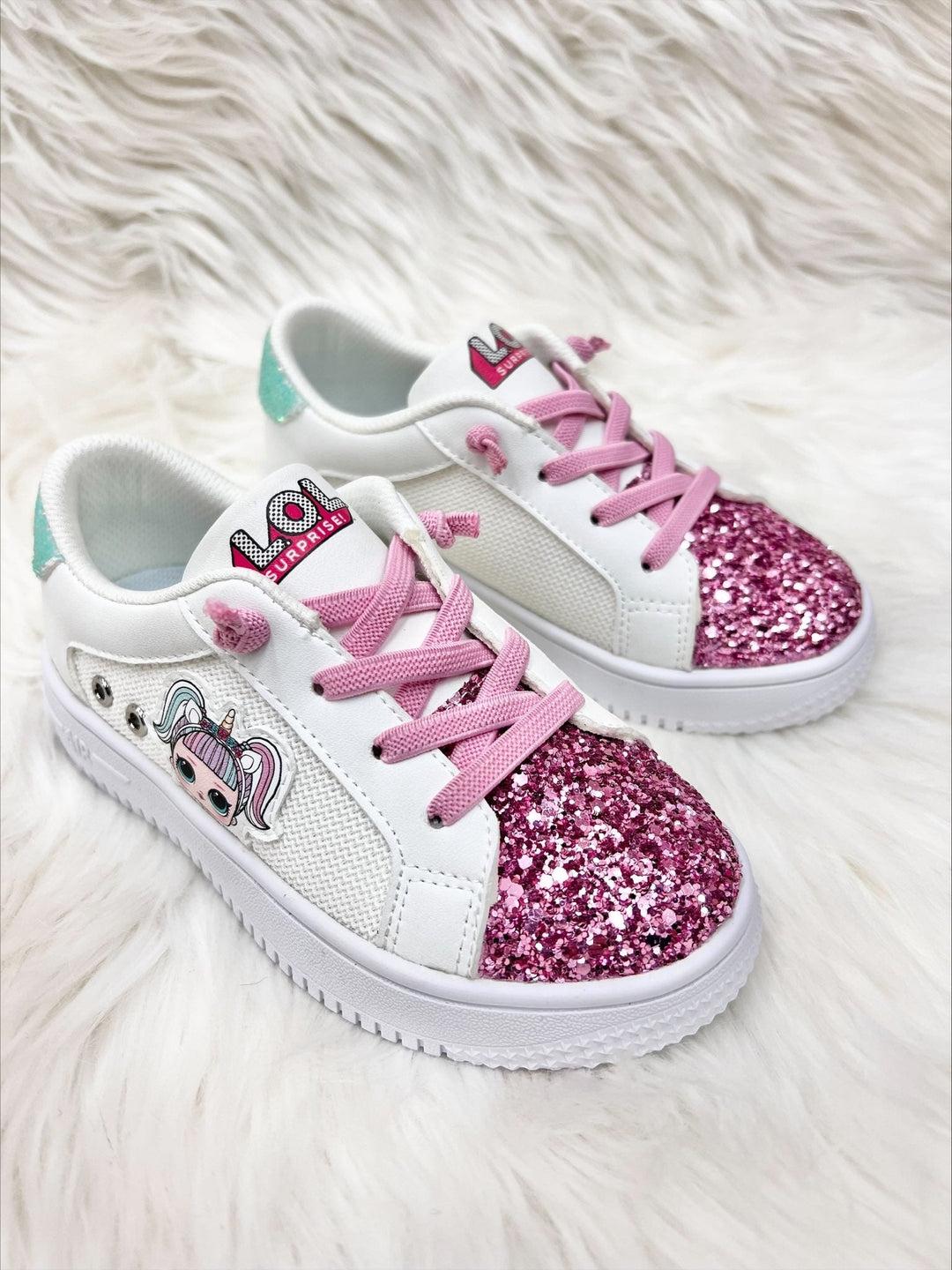 L.O.L. SURPRISE! Unicorn Glitter Sneakers | Little Girls Shoes