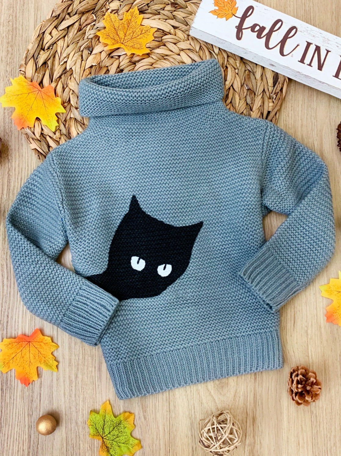 Cat sweater for girls hotsell