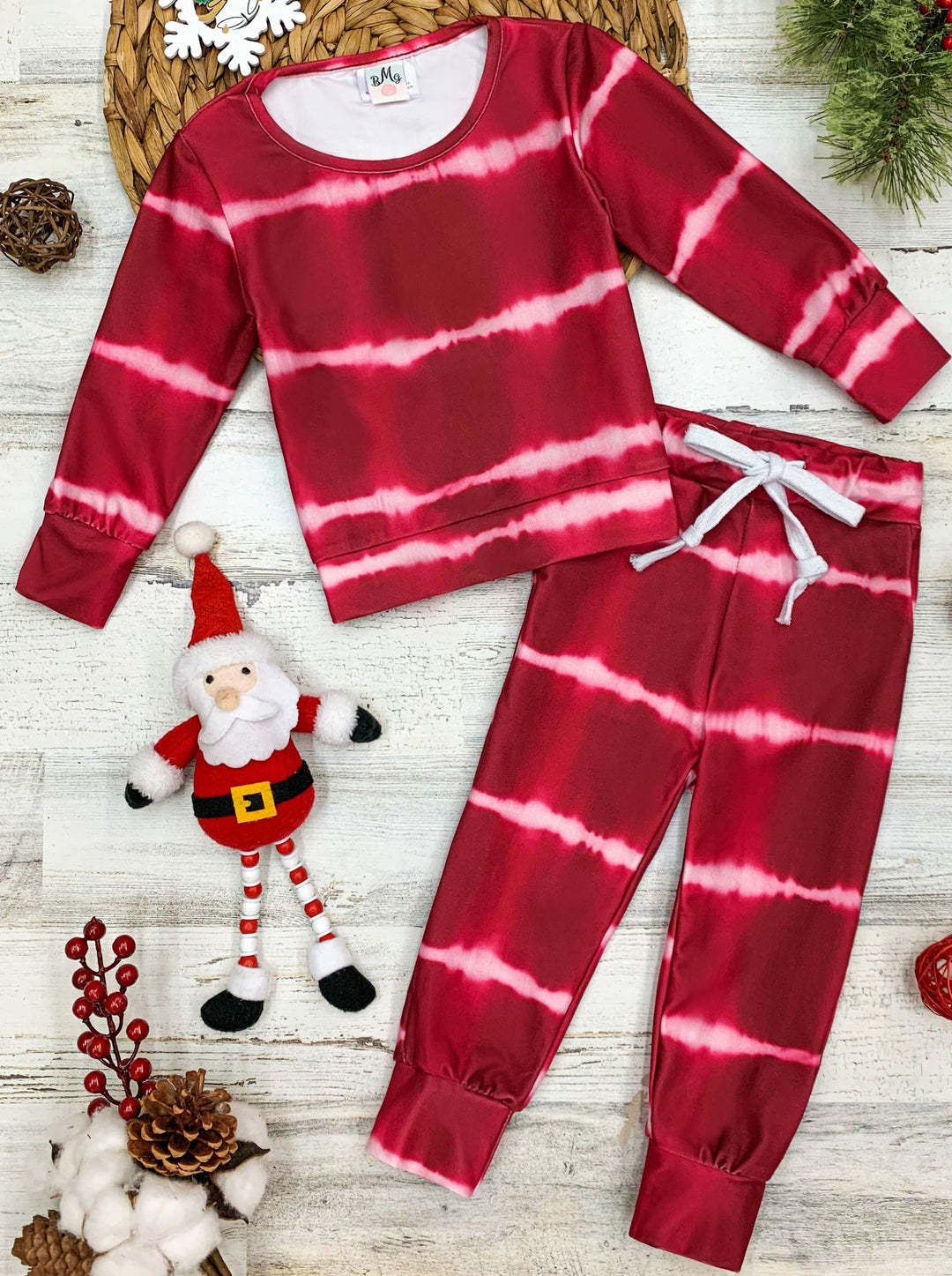 Mommy and Me Strong Ties Tie Dye Loungewear Set