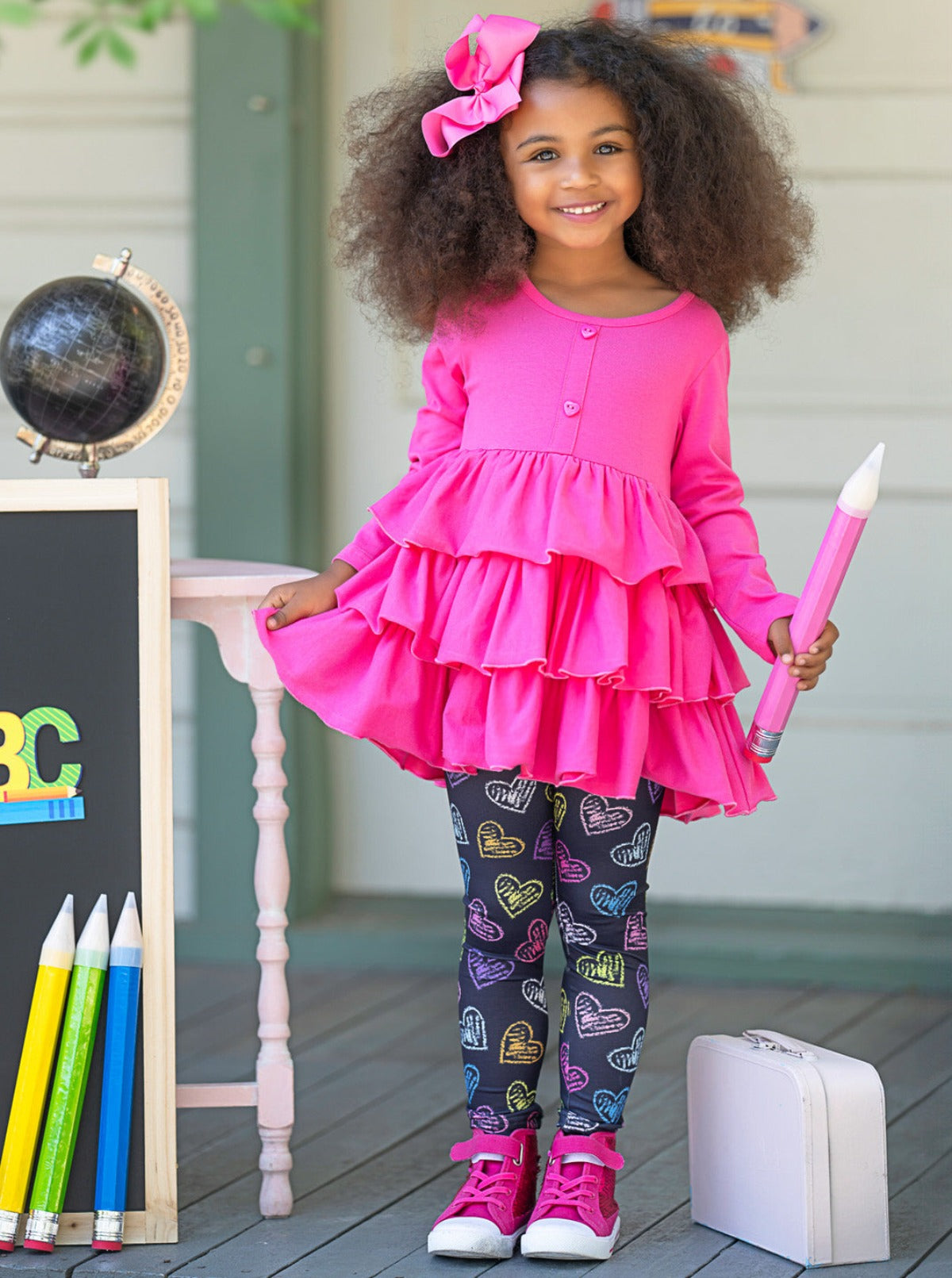 Back To School Outfits For Toddlers and Kids Mia Belle Girls