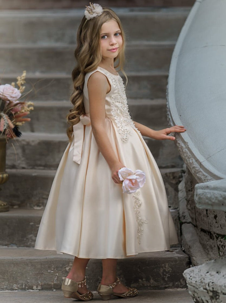 Winter Formal Dress |Embroidered Special Occasion Gown | Holiday Dress