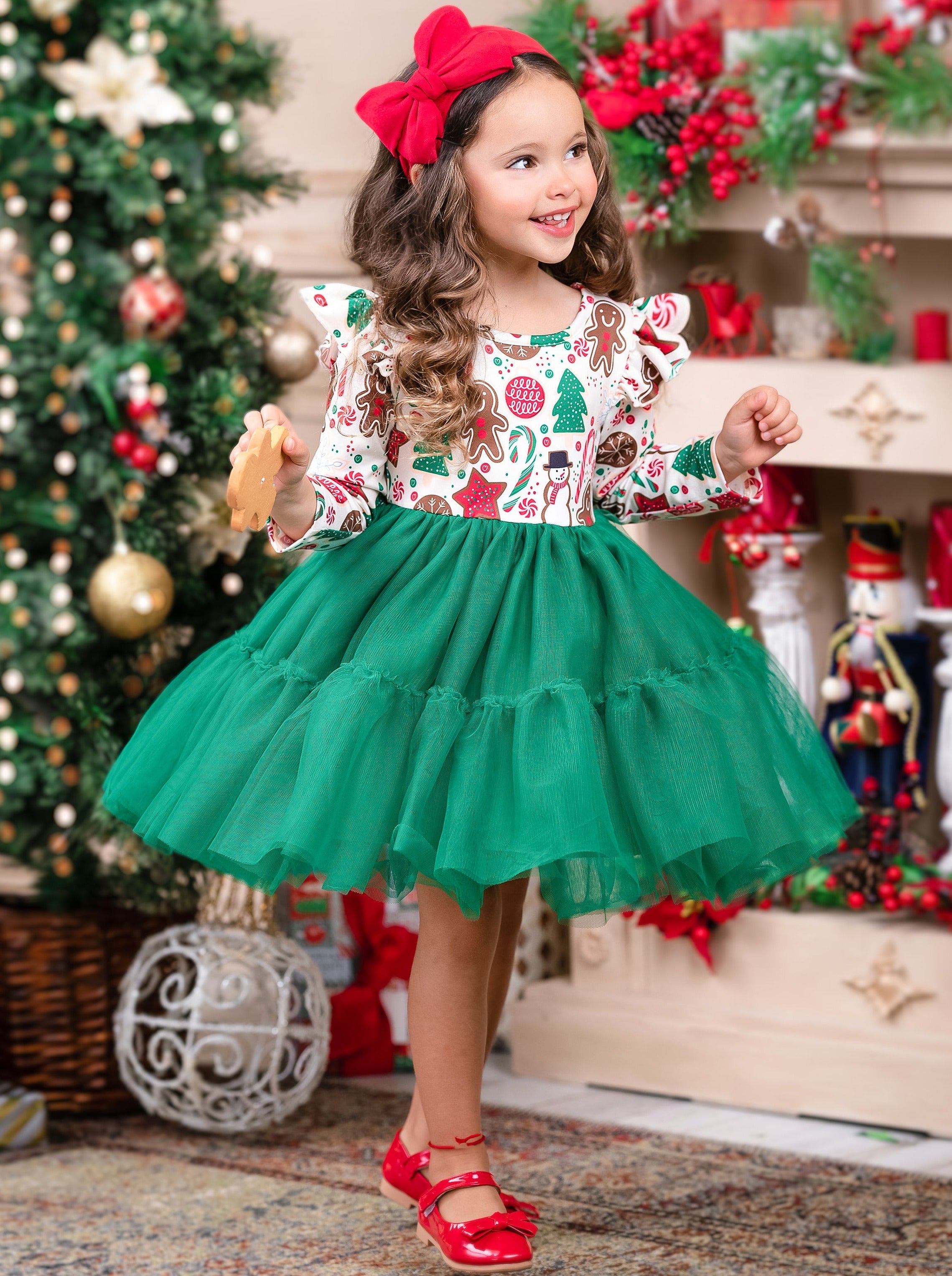 Girls christmas wear best sale