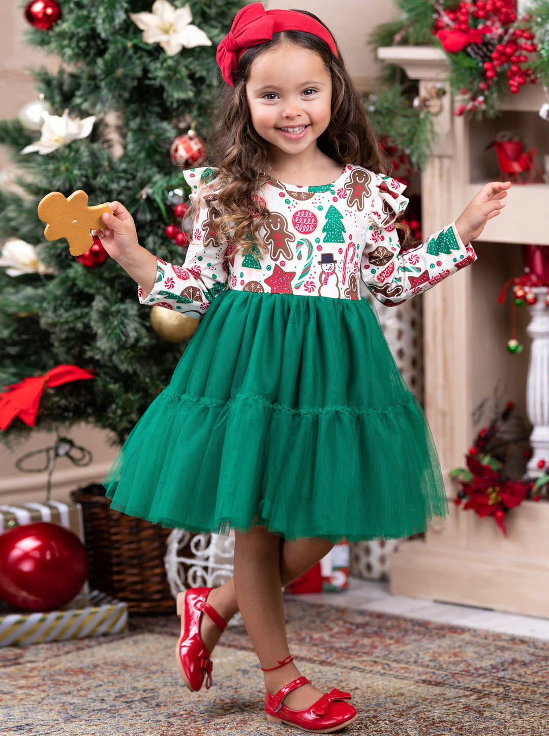 Cute Christmas Dresses | Christmas Treat Tutu Dress | Holiday Dresses