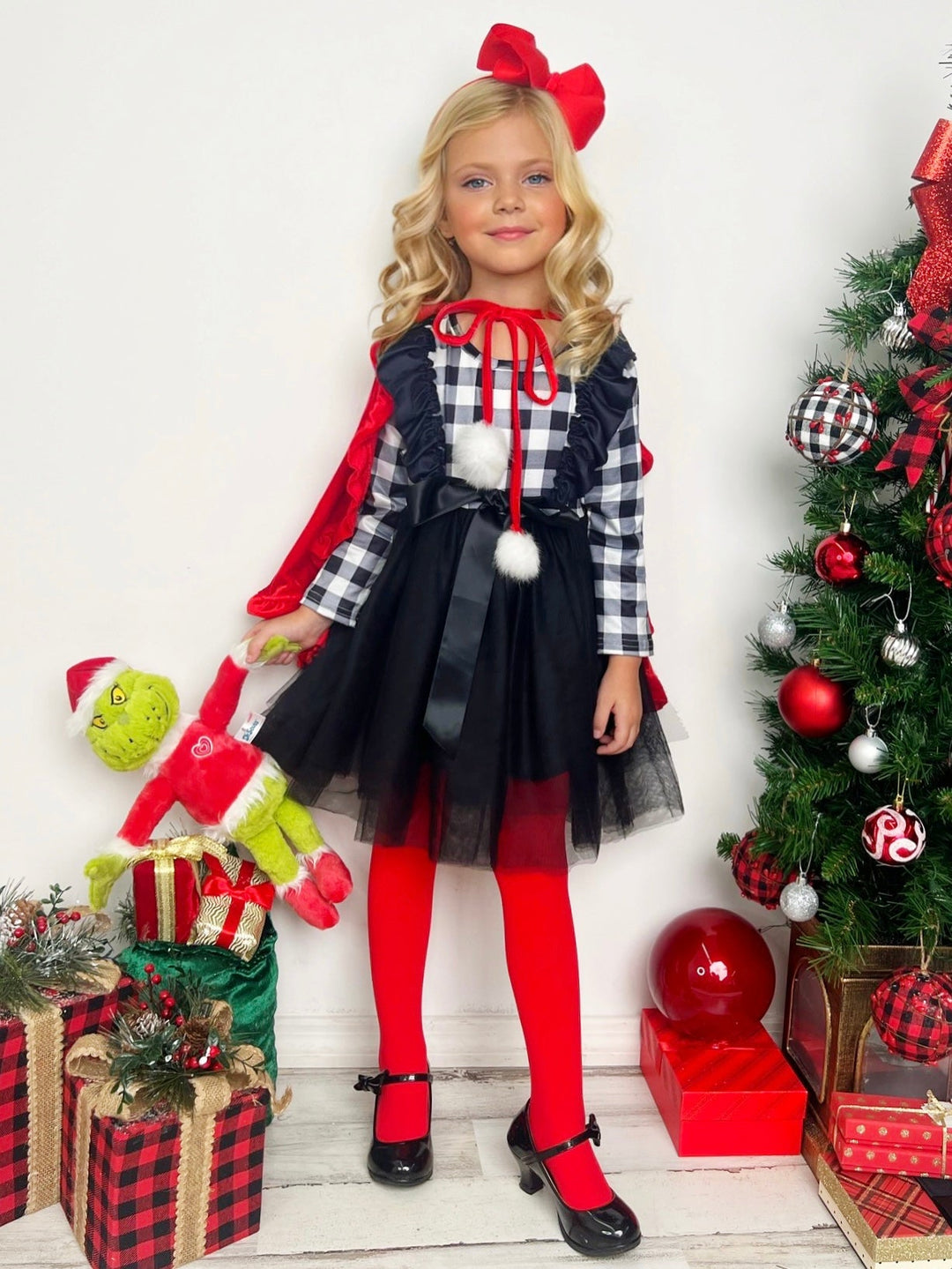 Toddler Clothing Sale | Girls Checkered Plaid Tutu Dress | Boutique