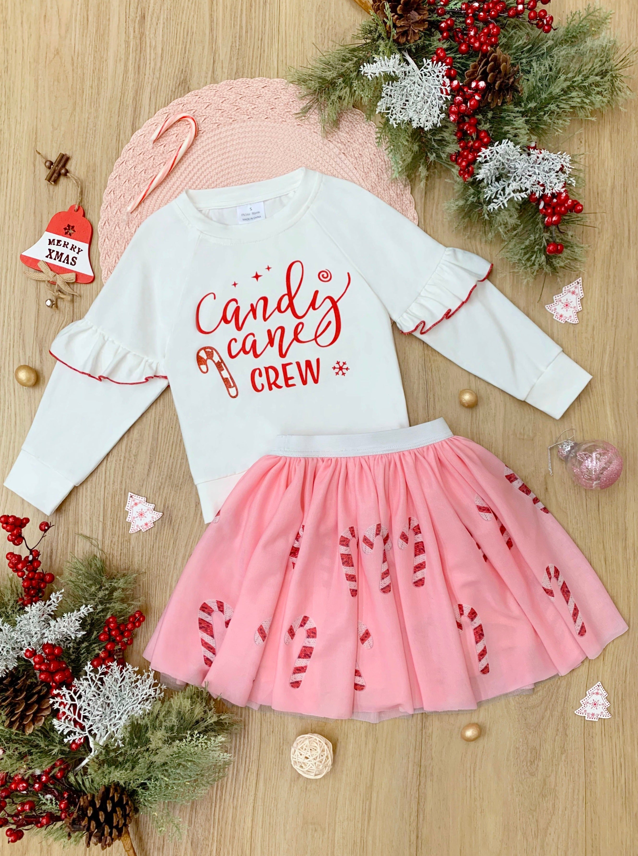 Girl's First Birthday Christmas Outfit, Candy Cane Outfit, Candy Cane tutu, caney cane shirt,one, 1, one bodysuit, Christmas girls buying shirt