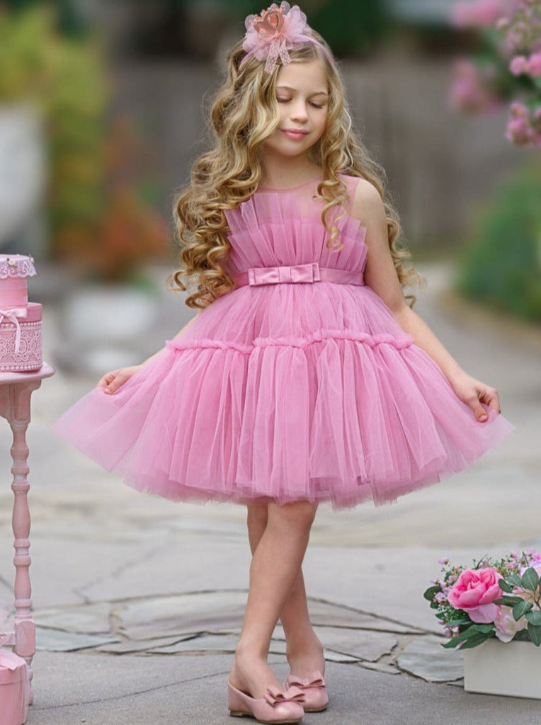 Girls Perfect Diva Special Occasion Tutu Dress Mia Belle Girls