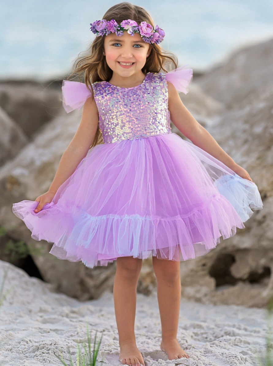 Girls Let's Take a Twirl Special Occasion Tutu Dress