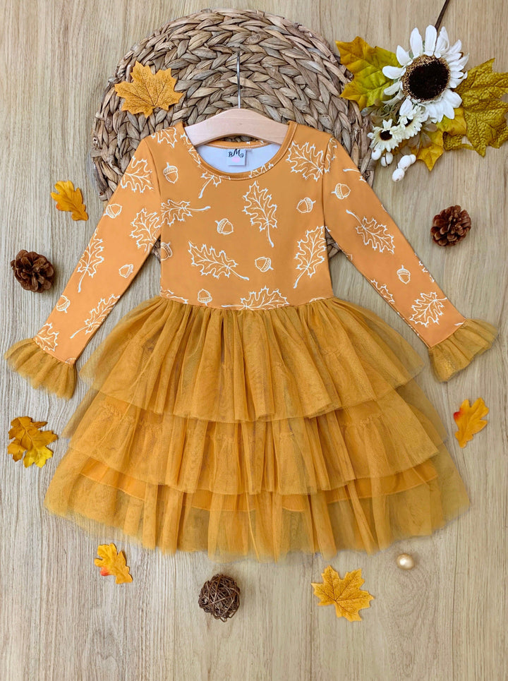 Picture Perfect Falling Leaves Tutu Dress