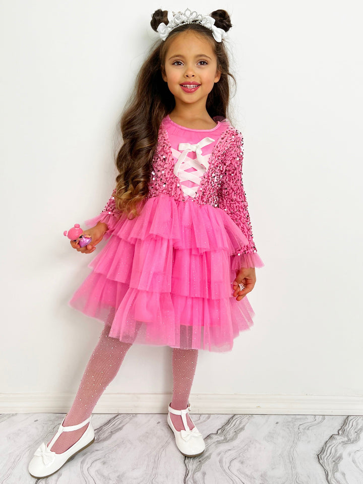 L.O.L. SURPRISE! x Mia Belle Girls Center Stage Ballerina Dress