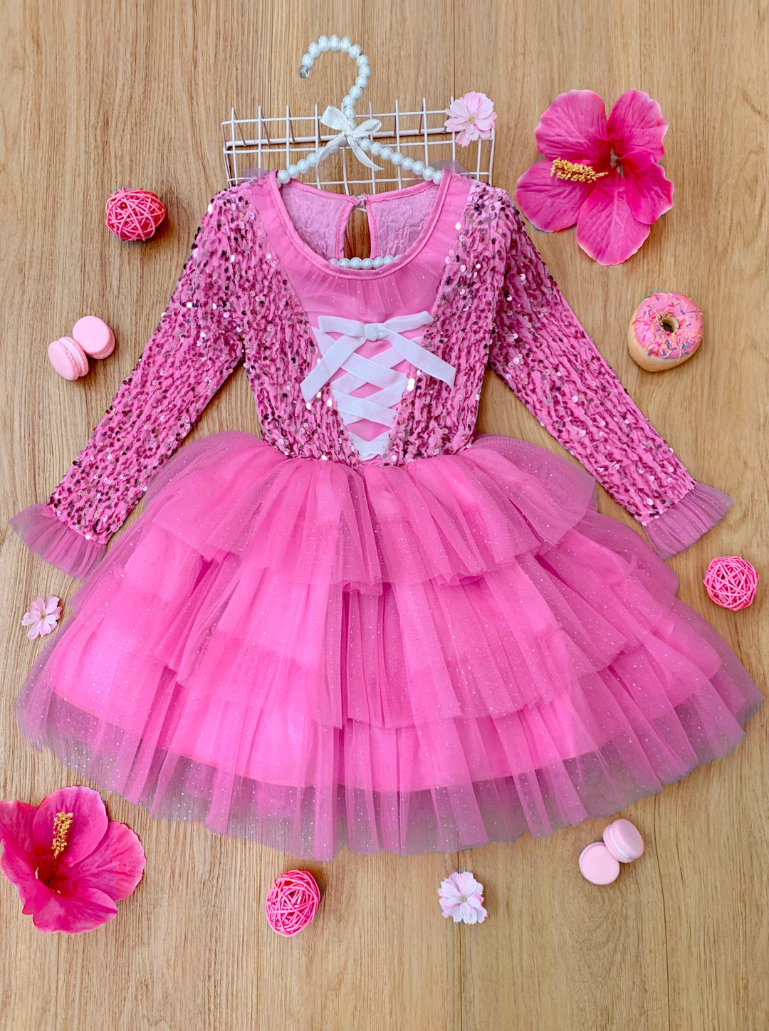 L.O.L. SURPRISE! x Mia Belle Girls Center Stage Ballerina Dress