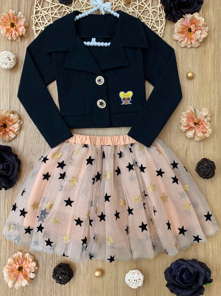 L.O.L. SURPRISE! x Mia Belle Girls Queen Bee Tutu Skirt Set