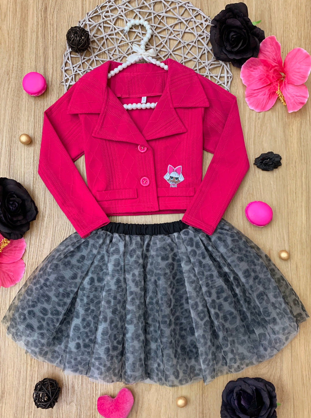 L.O.L. SURPRISE x Mia Belle Girls Diva Tutu Skirt Set