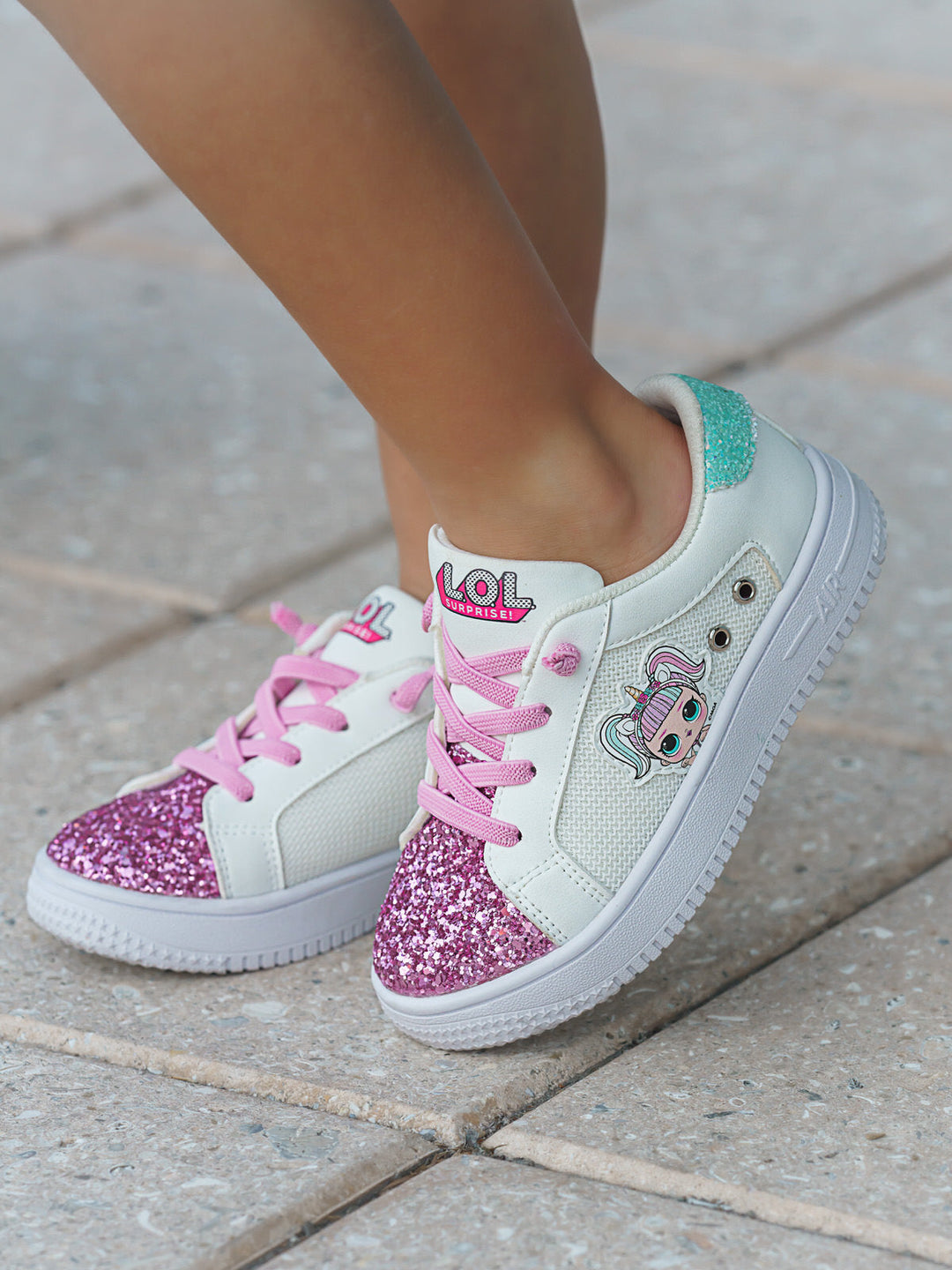 L.O.L. SURPRISE! Unicorn Glitter Sneakers | Little Girls Shoes