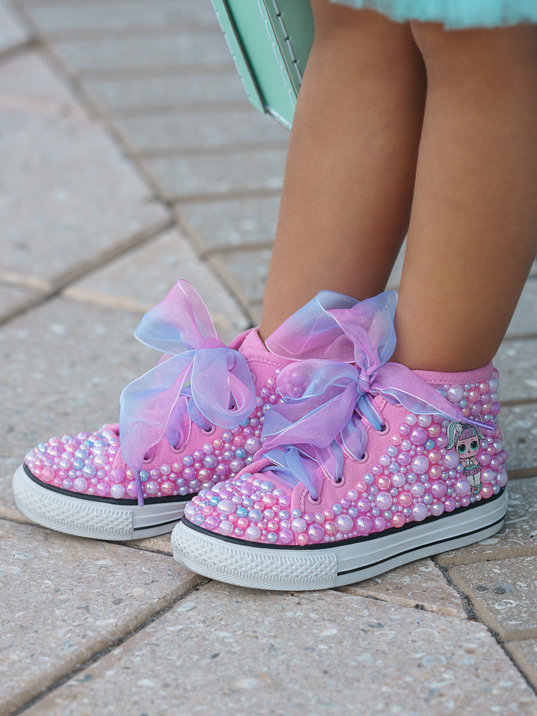 L.O.L. SURPRISE! Unicorn Beaded Sneakers | Little Girls Shoes