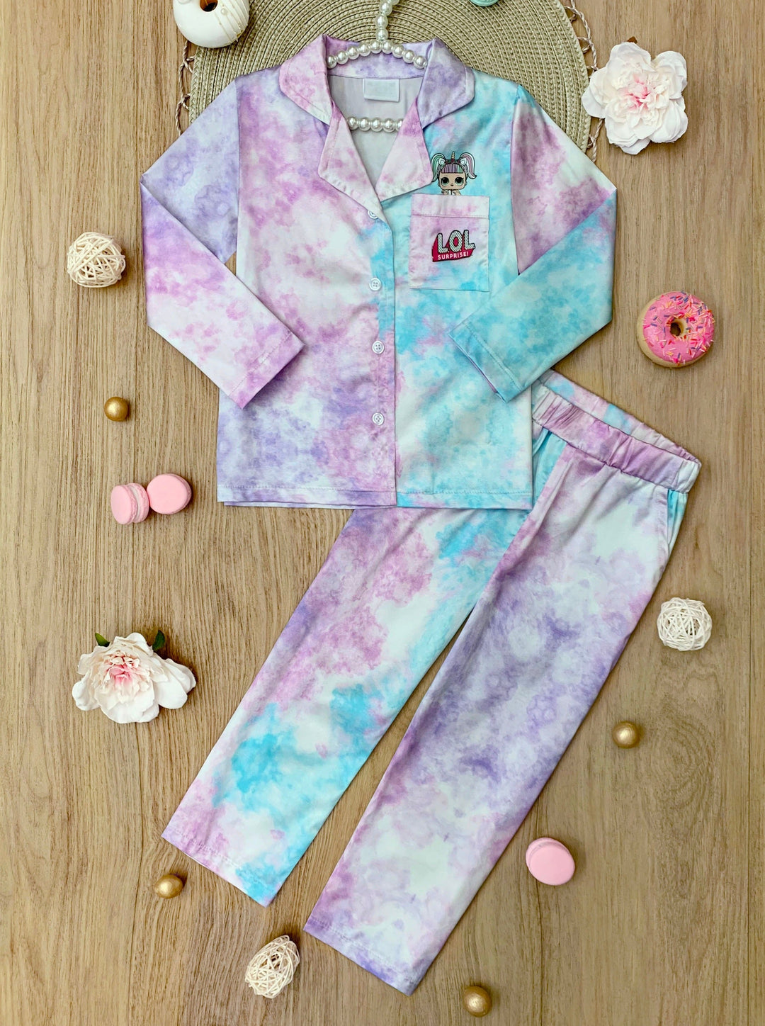 L.O.L. SURPRISE! x Mia Belle Girls Unicorn Pajama Set