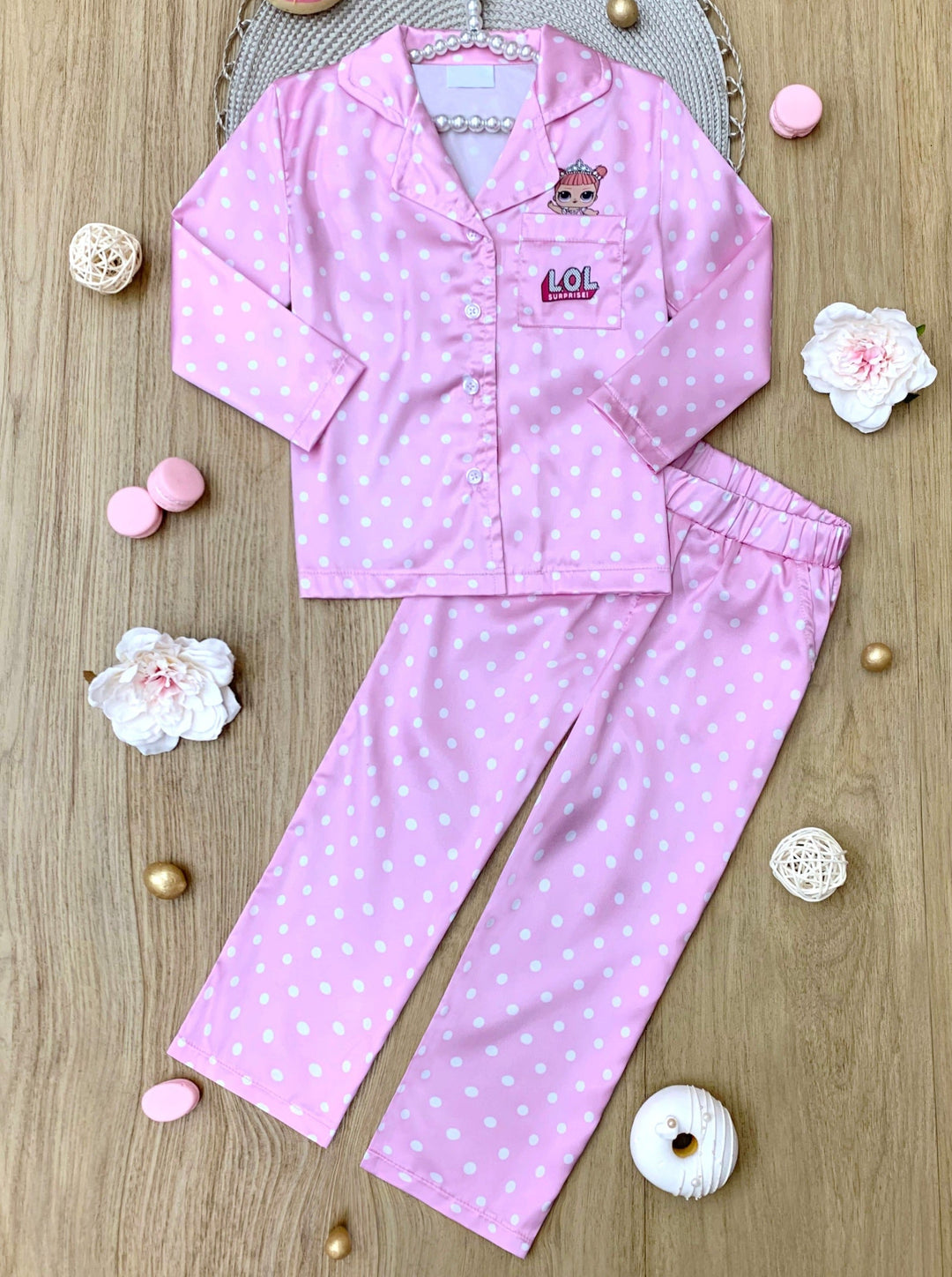 L.O.L. SURPRISE! x Mia Belle Girls Center Stage Pajama Set