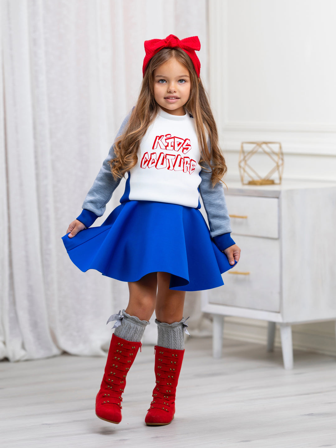 Blauer Tennisrock von Kids Couture