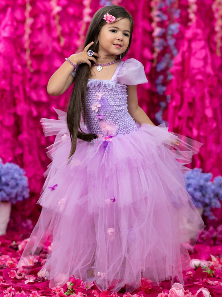 Halloween Costumes | Encanto Inspired Isabella Tutu Dress | Mia Belle Girls