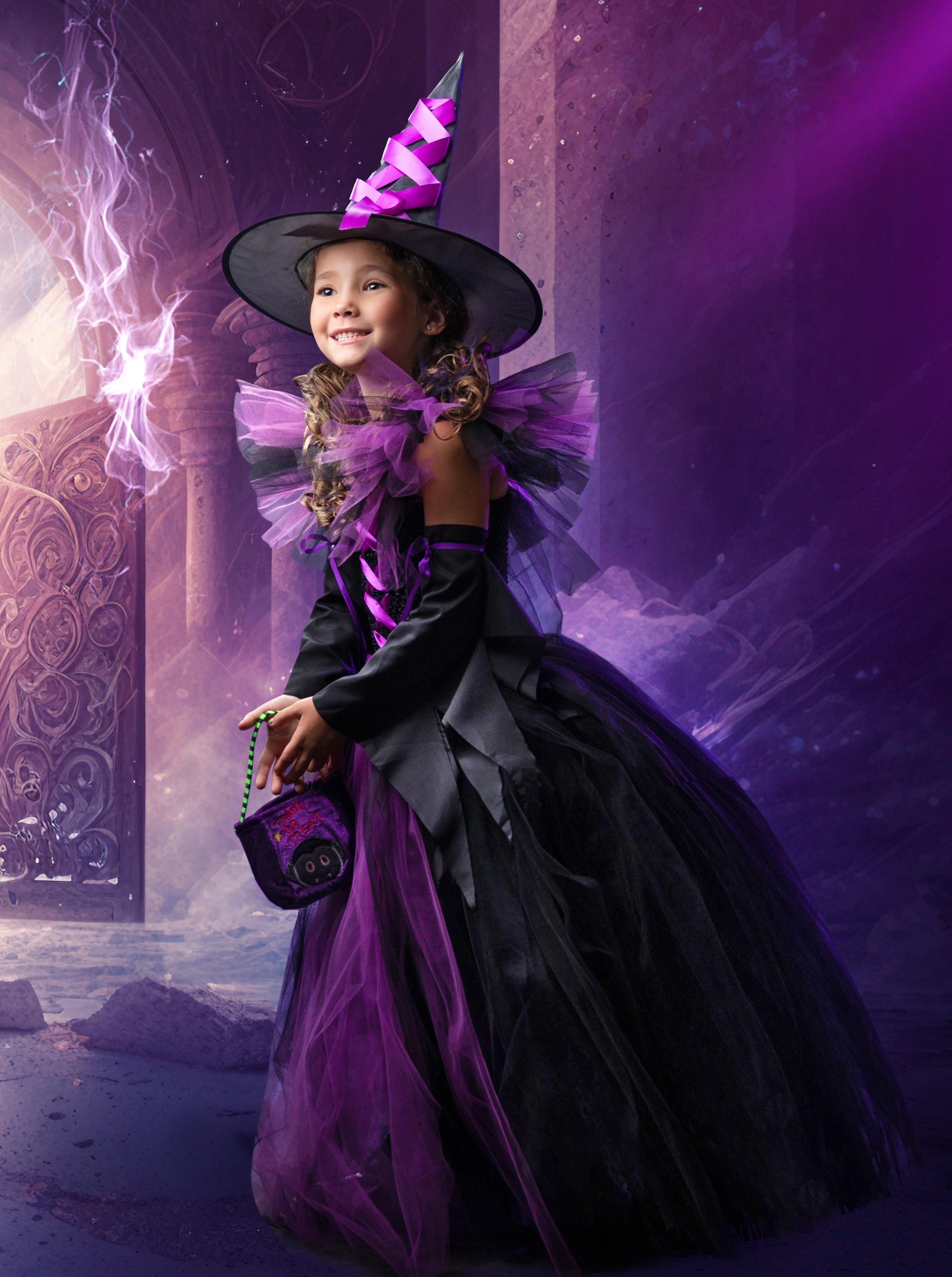 Girls witch costume 2024 dress