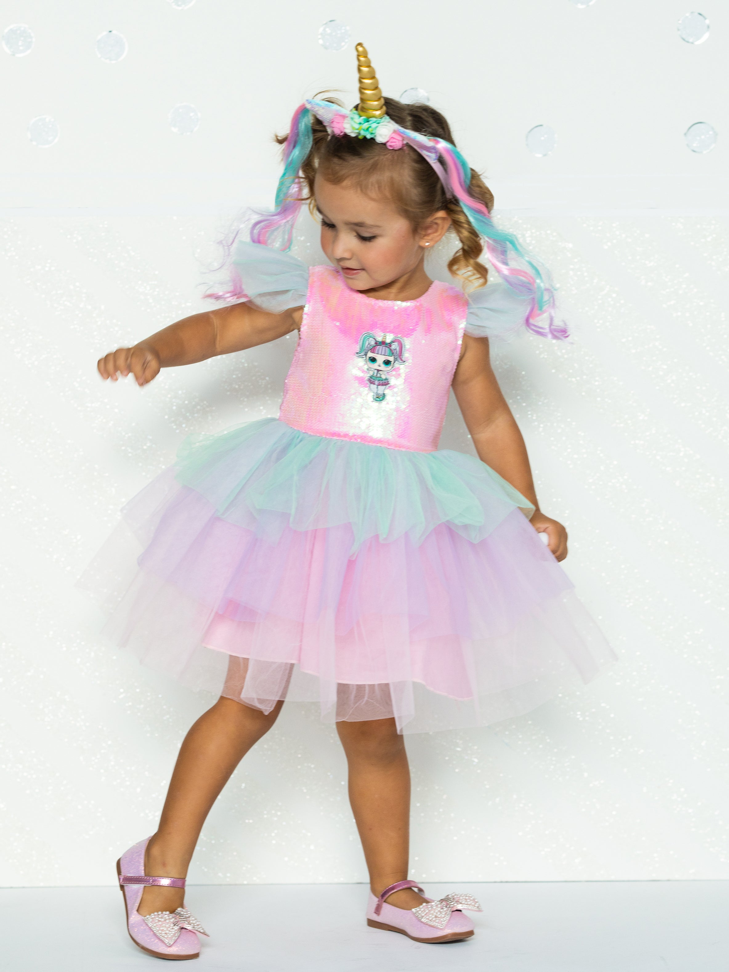 Mia belle baby unicorn fashion dress