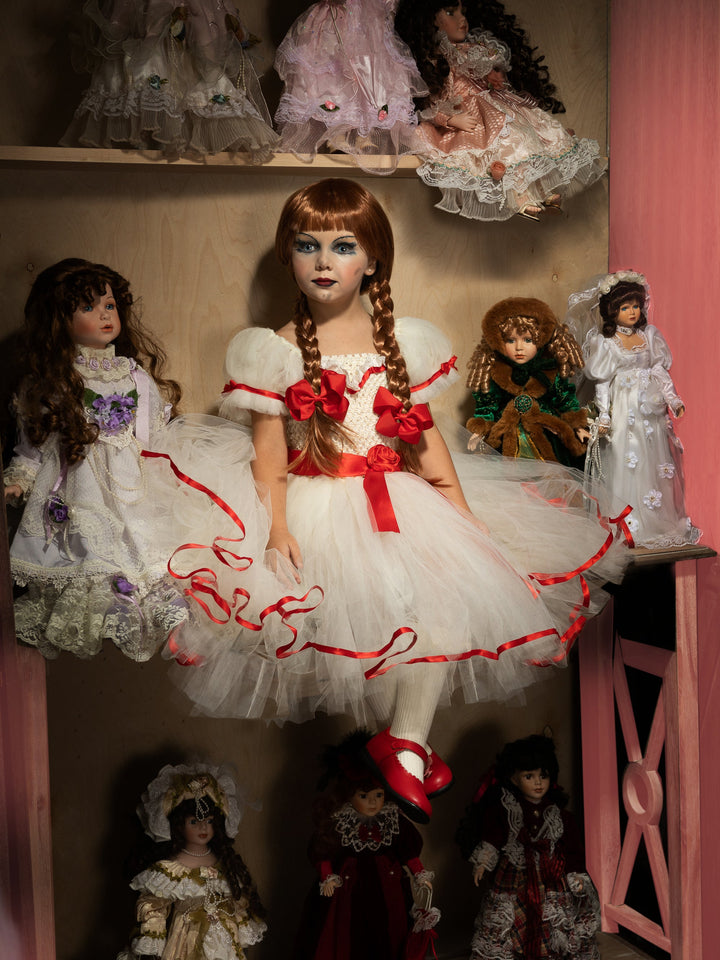 Kids Halloween Costumes | Girls Annabelle Tutu Dress | Mia Belle Girls